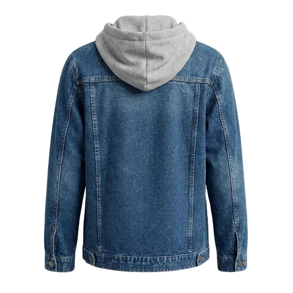 Diesel Men’s Denim Hooded Jacket