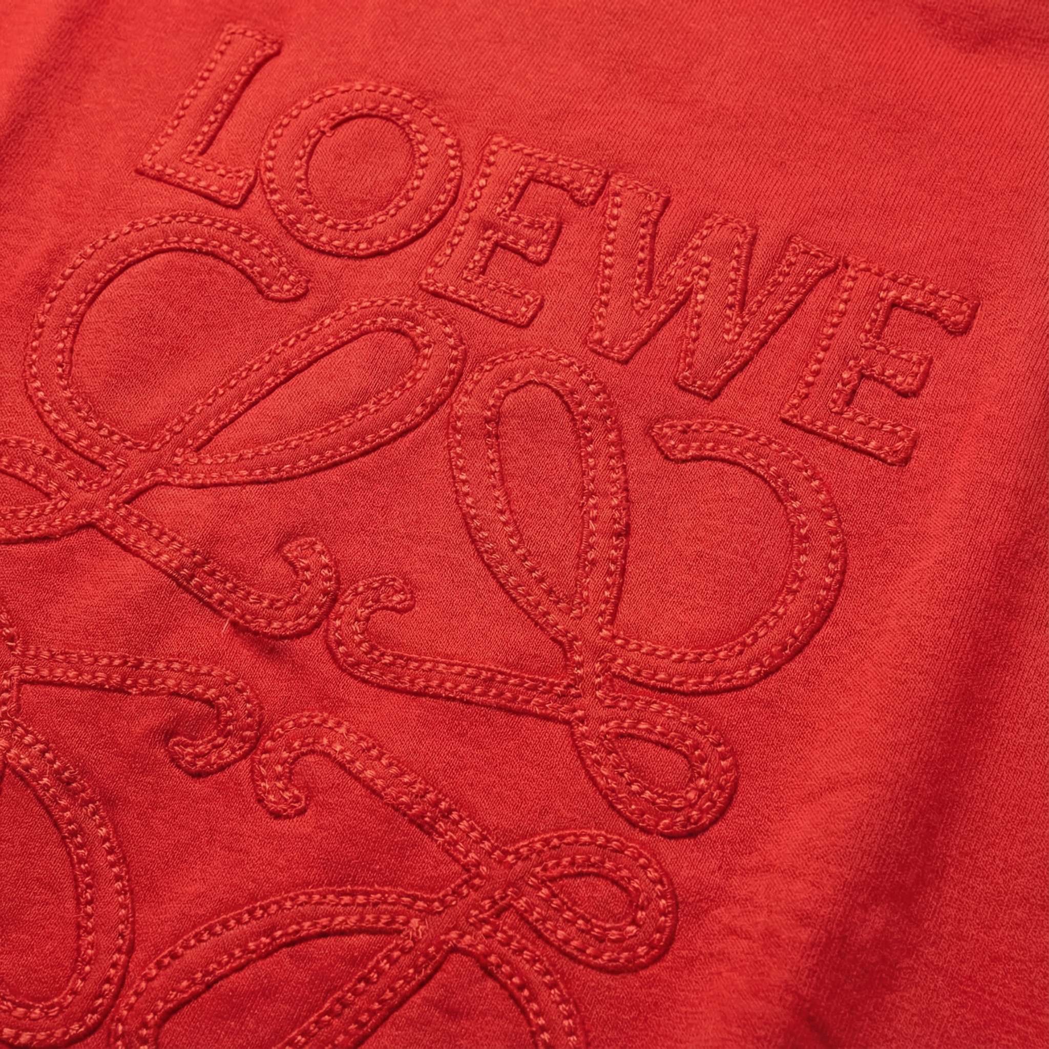 Loewe Red Sweatshirt